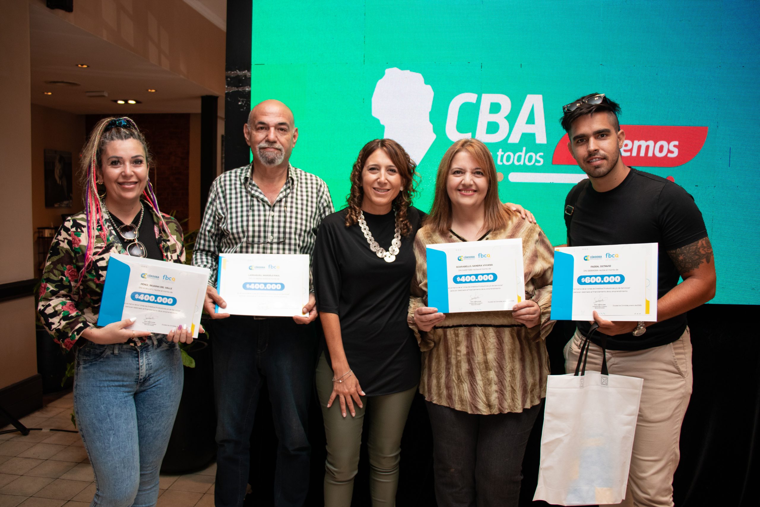 Córdoba Emprendedora entregó nuevos créditos de hasta $600.000